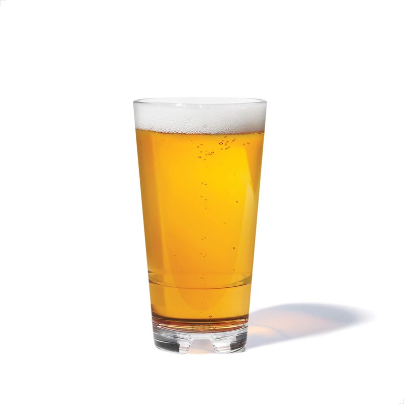 TOSSWARE RESERVE 16oz Stacking Pint, SET OF 24, Premium Quality, Tritan Dishwasher Safe & Heat Resistant Unbreakable Plastic Beer Glasses, Clear - Image 1